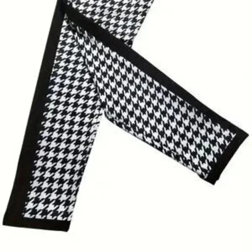 Houndstooth Pattern Pants (Color: Houndstooth) - Picture 2 of 5